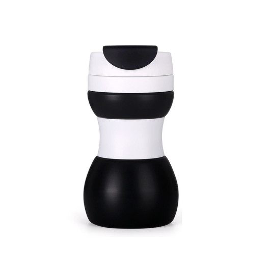 500mL Collapsible Travel Cups Black